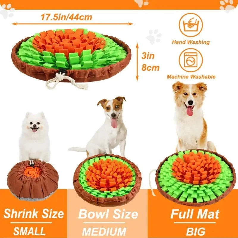 Pawlovi Snuffle Mat — Interactive Dog Enrichment & Slow Feeder