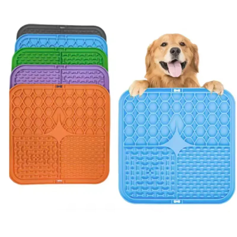 Pawlovi Lick Mat — Silicone Slow Feeder & Calming Dog Mat